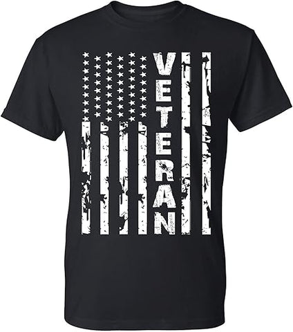 Kropsis Veteran Patriotic U.S Army American Flag Men's T-Shirt